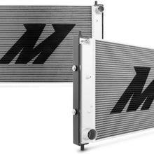 Mishimoto MMRAD-MUS-97B Bracketed Aluminum Radiator Compatible With Ford Mustang Manual 1997-2004 Silver