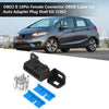 Aramox Female Connector Kit, OBD2 II 16Pin Female Connector OBDII Cable Car Auto Adapter Plug Shell Kit for GM, Buick, Cadillac J1962