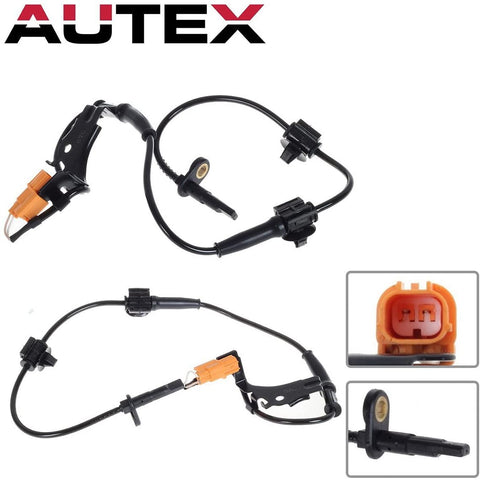 AUTEX 2PCS ABS Wheel Speed Sensor Front Left & Right 57455-S9A-013 970-357 084-4333 2ABS0202 1802-400222 5S7536 compatible with Honda CR-V 2002 2003 2004 2005 2006 2.4L