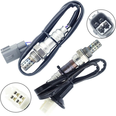 Sangyue Oxygen Sensor O2 02 for Toyota Corolla 2003 2004 1.8L Upstream + Downstream 2PCS