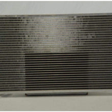 VioletLisa All Aluminum Air Condition Condenser 1 Row Compatible with 2000-2001 Altima 2.4L L4 Without Oil Cooler
