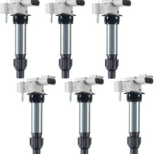 Set of 6 Ignition Coils Pack for Cadillac SRX STS XTS CTS Chevrolet Malibu Impala Camaro Equinox GMC Buick Pontiac Saturn Saab