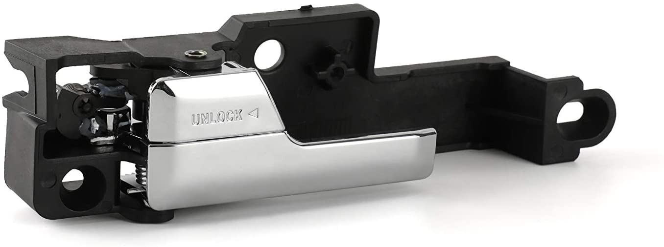 Front Left Interior Door Handle Chrome - Fits Ford Fusion 2006-2012, Lincoln MKZ 2007-2012, 2006 Lincoln Zephyr, 2006-2011 Mercury Milan - Replaces 6E5Z 5422601-A, 81702, 6E5Z5422601A, 92813