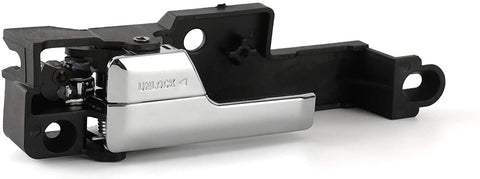 Front Left Interior Door Handle Chrome - Fits Ford Fusion 2006-2012, Lincoln MKZ 2007-2012, 2006 Lincoln Zephyr, 2006-2011 Mercury Milan - Replaces 6E5Z 5422601-A, 81702, 6E5Z5422601A, 92813