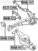 FEBEST MAB-022 Arm Bushing for Lateral Control Arm