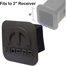 for 2 inches Trailer Hitch Cover, Sturdy Rubber Receiver Tube Hitch Plug Tow Receiver Tube Plug Cap Fits to 2" Tow Hitch Receiver (Fits to J E E P Hitch)