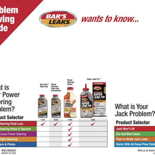 Bar's Leaks 1630 Grey Pack of 1 Power Steering Stop Leak-11 oz