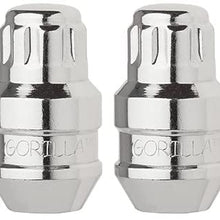 DPAccessories LCB3L6HC-CH06LK4 Set of 4 Chrome Closed Acorn Locking Lug Nuts/Wheel Locks - M12x1.50 - Dual Hex Wheel Lock Set