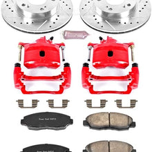 Power Stop KC2384 1-Click Performance Brake Kit with Calipers, Front Only