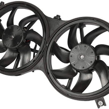 TUPARTS Electric Radiator Cooling Fan Fits for 2013 2014 2015 2016 2017 2018 for Infiniti JX35 QX60 for Nissan Pathfinder
