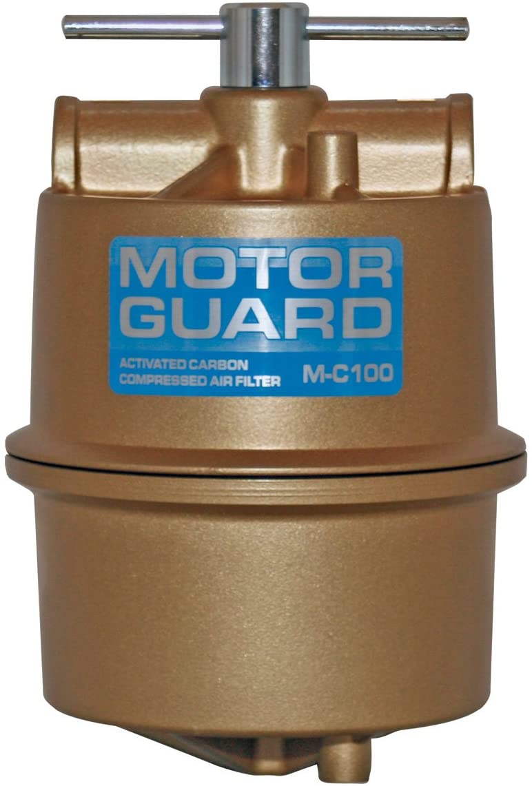 Motor Guard M-C100 1/2 NPT Activated Carbon Compressed Air Filter