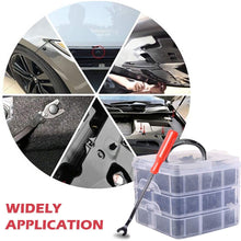 GLK 636Pcs Car Push Retainer Clips Plastic Fasteners Kit with 16 Most Popular Size Nylon Bumper Fender Panel Clips Push Pin Rivets for Toyota GM Ford Honda Chrysler