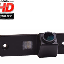 HD 1280x720p Rear Reversing Backup Camera Rearview License Plate Camera Night Vision Ip68 Waterproof for Toyota 4 Runner/Land Cruiser 150-Series Prado/Fortuner/SW4