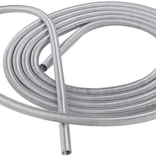 SHINEHOME 8 Ft. Rust-resisting Galvanized Steel Protector for 1/4" Brake Line Tubing Coil Roll