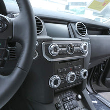 TongSheng 5pcs Chrome Volume and Air Conditioning Knobs Trim for Land Rover Discovery 4 LR4 2010-2016 RRS 2010-2013 Freelander 2 2013-2015