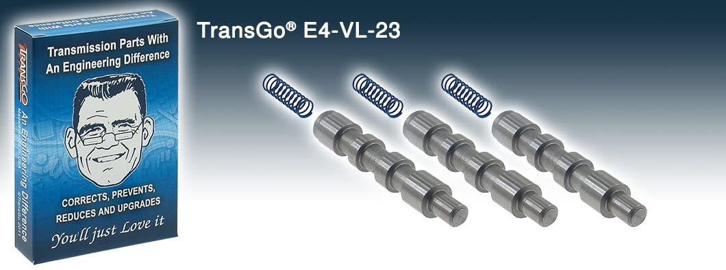 Transgo E4OD 4R100 Steel replacement 2-3 Shift Valves E4-VL-23