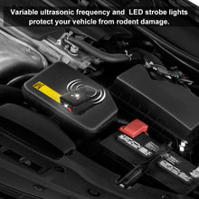 Loraffe Battery Operated LED Rat Strobe Light Electronic Ultrasound Device Keep Mice Away from Your Car Engine Truck Garage Attic Basement Warehouse Shed Under Hood Rodent Defense Vehicle Protection