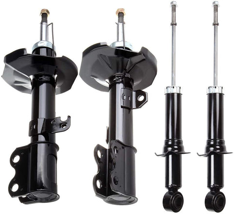 Auto Shocks 334450 344612 AUTOMUTO Absorber Kit 4x Front Rear Shock Absorber fits 2003-2008 Toyota Corolla