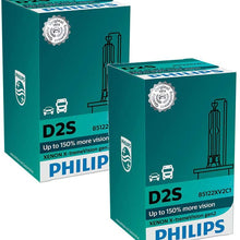 Philips Xenon X-TremeVision Gen2 +150% D2S HID Xenon Bulbs Set of Two 85122XV2C1