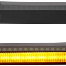 RUXIFEY Sequential LED Side Mirror Turn Signal Light Smoked Right Left Lamps Compatible with Ford F150 Expedition, Lincoln Mark LT, Amber