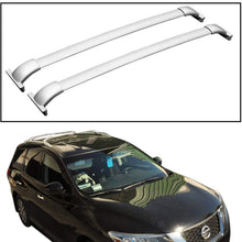 JDMSPEED New Pair Silver Aluminum Roof Rack Top Cross Bar Rail Replacement for Nissan Pathfinder 2013-2019