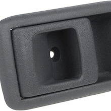 AUTEX 1pc Interior Front/Rear Left (Driver Side-FL) Door Handle Compatible with Toyota Tacoma 2001 2002 2003 2004 Gray 9597181 692063202003 6920632020G TO1352122 14455361
