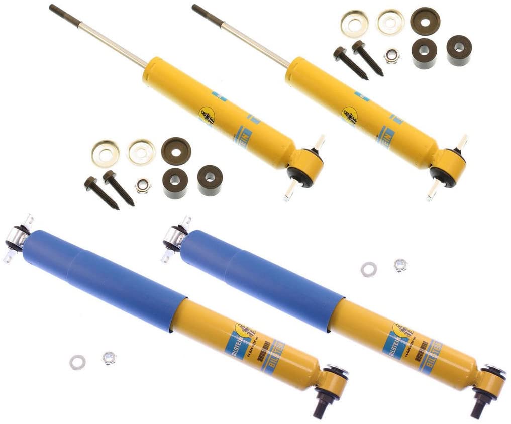 NEW BILSTEIN FRONT & REAR SHOCKS FOR 68-72 GM A-BODY, GAS SHOCK ABSORBERS, 1968 1969 1970 1971 1972 CHEVY II CHEVELLE CONCOURS EL CAMINO MALIBU NOVA OLDSMOBILE OLDS CUTLASS F85 PONTIAC GTO LEMANS