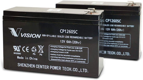 Vision HF12-165W-X Battery
