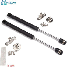 MHSZZAO 2 Pcs RV Trailer Gas Spring Tie Rod Support Rod Gas Spring and Door Panel Silencer Pad Set for RV Trailer Etc