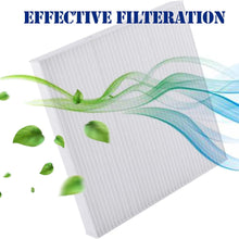 2 Pack White FD811 Cabin air filter for Mazda 3,6,CX-5, Replacement for CF11811,KD45-61-J6X