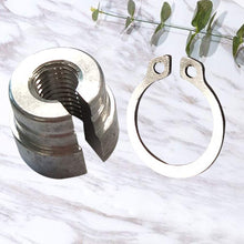 Garneck 2pcs Aluminium Cable Sleeve Throttle Cable Bushing Compatible for E30 E28 E39 E36 M20 M30 M50 S14 M60 Silver