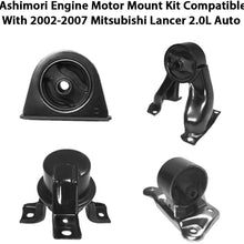 Ashimori Compatible With 2002-2007 Mitsubishi Lancer 2.0L Auto Transmission Engine Motor Mount Set A6647 A4617 A4606 A4641