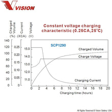 Vision SCP1290 F2 Battery