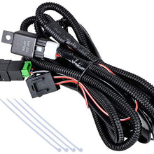 H11 Fog Light Wiring Harness Sockets Wire LED indicators Switch Compatible with Toyota/Ford/Honda/Nissan/Acura/Subaru/Honda