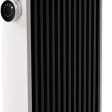 LYYAN 2200W Oil-Cooled Heater Fast Heating Three-Speed Adjustable Household Energy-Saving Electric Heater (Black)
