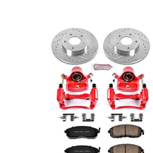 Power Stop KC3137 1-Click Performance Brake Kit with Caliper, Front Only