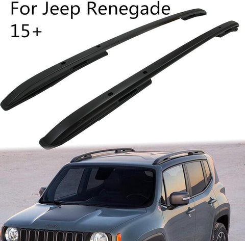 for Jeep Renegade 2015 - 2021 Baggage Luggage Roof Rack Rail Cross Bar Crossbar