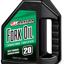 Maxima 57901 20WT Standard Hydraulic Fork Oil - 1 Liter Bottle