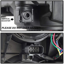 ACANII - For Black Projector Headlights 2014-2015 Chevy Silverado 1500 Pickup Headlamps Driver + Passenger Side