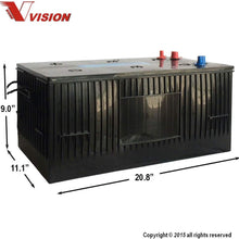 Vision EV8D-250A-AT Battery