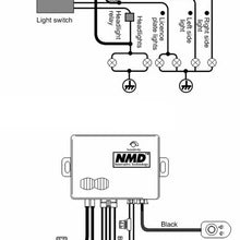 Sistema de sensores de luz automáticos para coche. Accesorios de seguridad para controlar automáticamente las luces encendidas y apagadas por sensor de luz de 12 V.