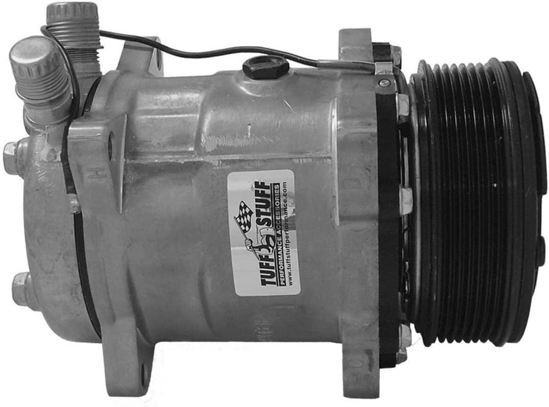 Tuff Stuff 4515NC6G Plain Serpentine 508 R134A Compressor