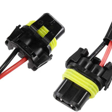 HUIQIAODS Wrangler JK Fog Light Wiring Harness Kit 5202 H16 to 9006 9005 HB3 Wiring Harness kit for Headlight Fog Lights Retrofit Work Use 2Pcs