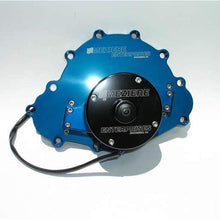 Meziere WP103B Blue Billet Electric Water Pump for Pontiac