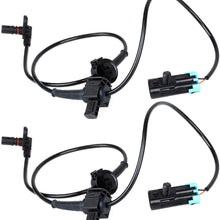 AUTEX 2PCS ABS Wheel Speed Sensor Rear Left & Right 15121067 ALS1464 compatible with Cadillac Escalade EXT 2007-2012 /Chevrolet Avalanche & Suburban 1500 & Tahoe 2007-2012/GMC Yukon XL 1500 07-12