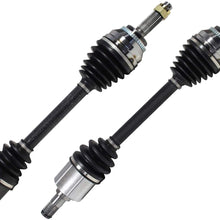 MAXFAVOR CV Joint Axle Assembly Front Pair Set of 2 Premium CV Axles Fit Hyundai Tiburon Auto Trans 5 Speed 2.7L V6