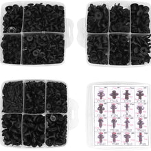 UTSAUTO 620Pcs Car Retainer Clips & Plastic Fasteners Kit Fender Rivet Clips 16 Most Popular Sizes Auto Push Pin Rivets Set for Toyota GM Ford Honda Acura Chrysler