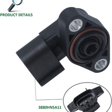 TRX350FE Shift Angle Position Sensor for Honda TRX350TE Rancher TRX450FE Foreman ATV w/O-Ring, Replace 3880HN5A11
