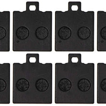 NICHE Brake Pad Set For Ducati 996 998 748 Monster 900 620 750 695 S2R S4RS 61340081A Rear Semi-Metallic 4 Pack