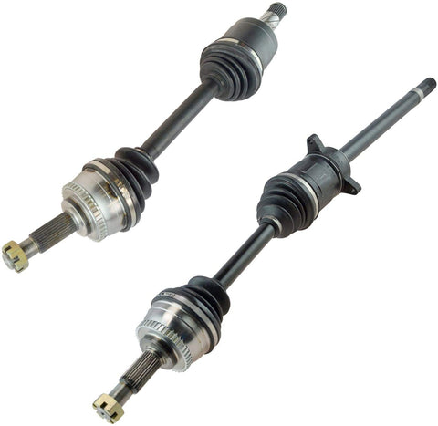 Front CV Axle Shaft Assembly LH & RH Kit Pair Set of 2 for Nissan Maxima Altima